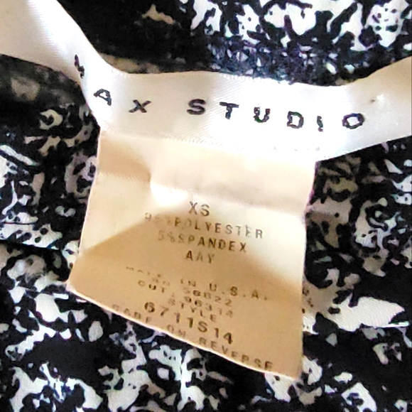 Max Studio Abstract Asymmetrical Aline Midi Skirt - Picture 6 of 7